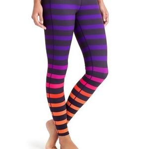 Athleta High rise chaturanga ombré leggings